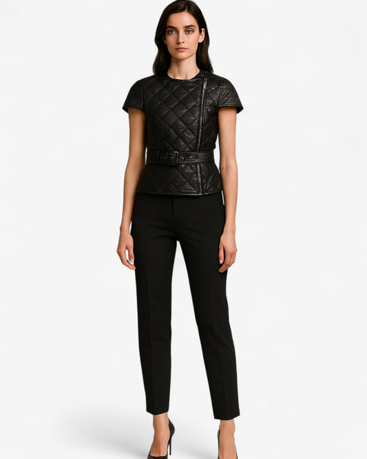 Veste en cuir Armor Vest